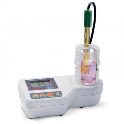 哈纳HANNA HI208 内置磁力搅拌器酸度pH-温度°C测定仪