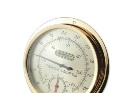 精耐 B600FC高温型指针式温湿度计，