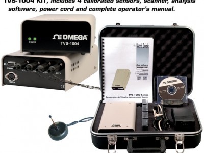 OMEGA TVS-1000流速温度测量系统